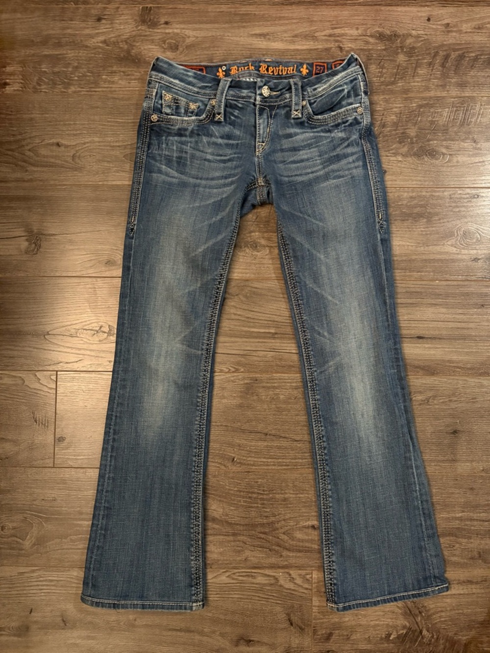Rock Revival jeans boot cut denim 27